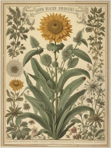 Vintage botanical - vintage,