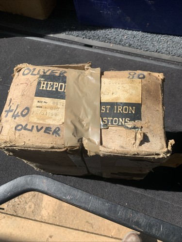 Vintage oliver tractor - oliver,