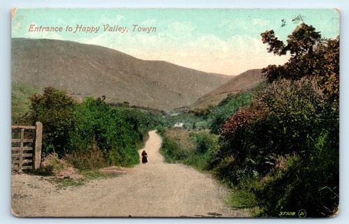 Postcard towyn entrance - -, to