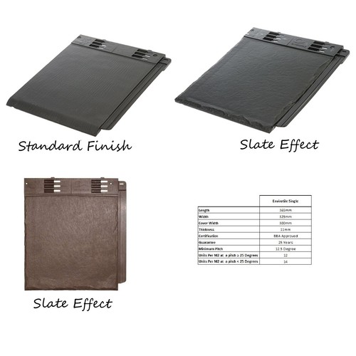 Plastic roof slate - roof, tiles