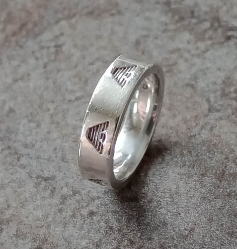 Emporio armani ring - solid, 925