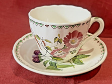  VINTAGE SPODE VICTORIA DUO