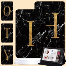 Initials leather stand cover - leather,
