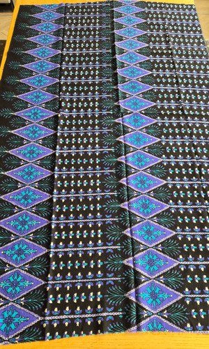 Vintage 1970s retro fabric - vintage,