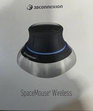 3Dconnexion SpaceMouse Wireless 3D Mouse Black (3DX-600044) boxed immaculate. 