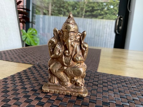 Brass ganesh hindu - brass, indian