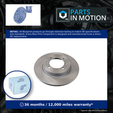 2x Brake Discs Pair Solid fits
