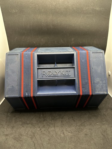 Vintage rolykit tool box - tool,