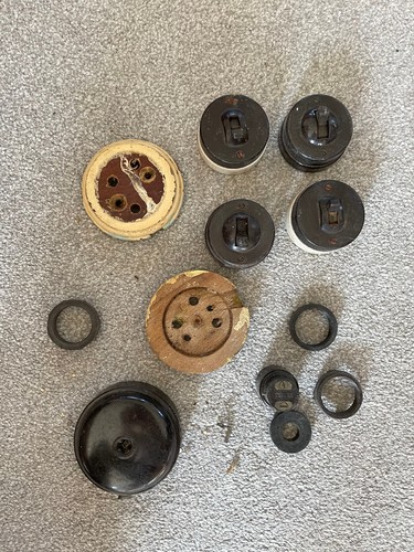 Set bakelite ceramic - &,