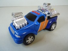 Toy State Industrial Blue Pick up Truck with Sounds and Rumble Movement