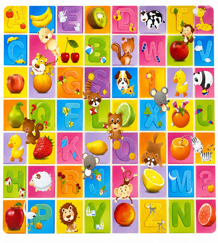 Large alphabet foam play - large,