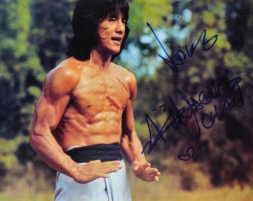 Jackie chan signed the - jackie,