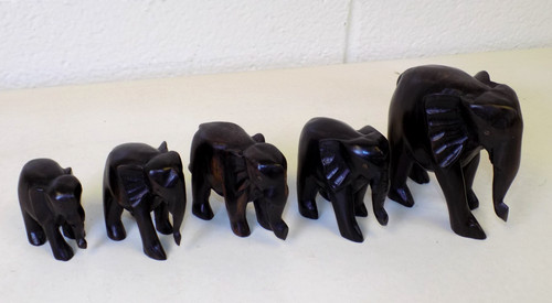 Hand carved ebony wood - hand,