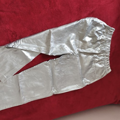 Zara fux leather silver wide - zara,