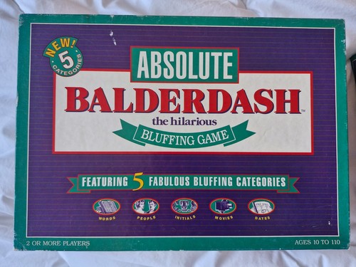 Absolute balderdash game - balderdash,