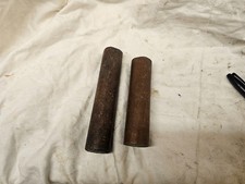 Vienna German antique wall clock PAIR TEST weights spares 1.1 / 1.5 kg WORKSHOP