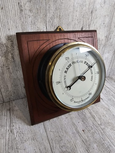Vintage british made aneroid - vintage,