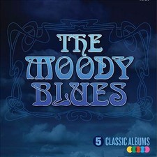 The Moody Blues : 5 Classic Albums CD Box Set 5 discs (2015) ***NEW***