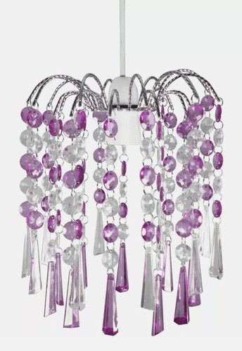 Purple acrylic crystal effect - acrylic,