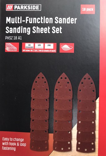 Parkside multi function sander - multi-function,