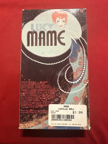 Mame lucille ball - mame, (vhs,
