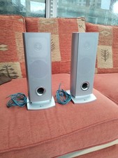 Pair Of Silver LG Hi Fi Mini