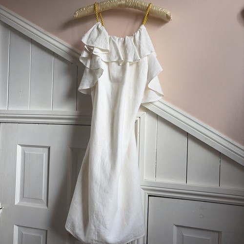 Linen summer dress size 10 - dress, 8