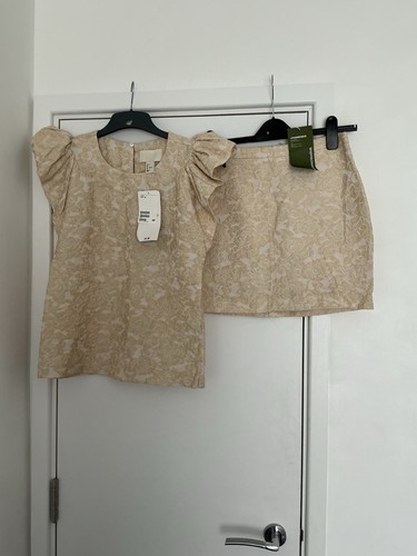 Women 2 piece jacquard - h&m,