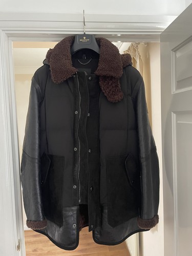 Belstaff alpine parka black - belstaff,
