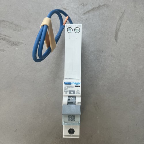 Hager arr916u rcbo afdd 16a - hager,