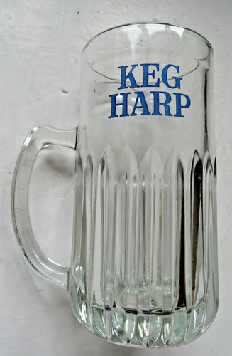 Keg harp pint beer tankard - pint,