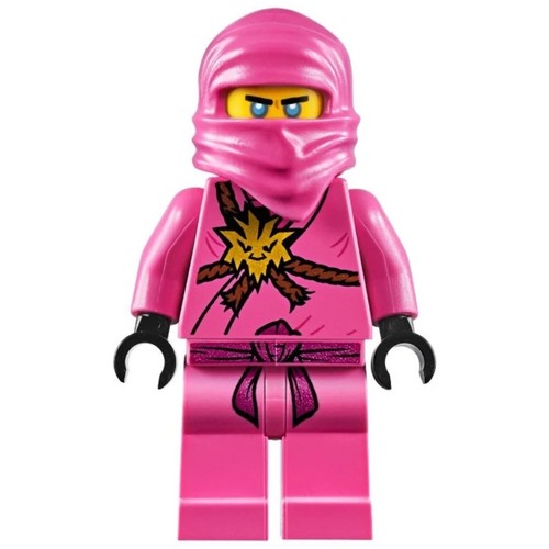 Lego ninjago custom pink zane - lego,