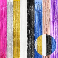 2M FOIL TINSEL CURTAIN SHIMMER