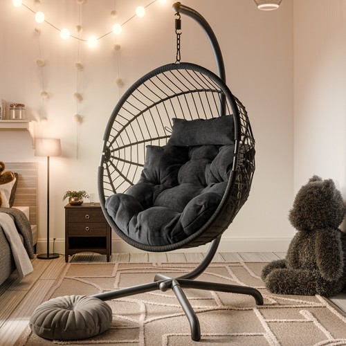 Hanging egg chair - hanging, garden