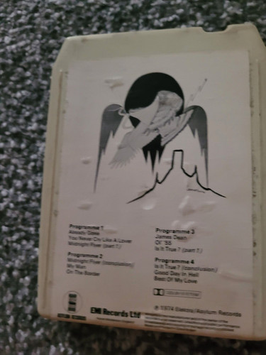 Eight track tape eagkes on - track,
