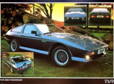273852) TVR 350i Fixedhead Brochure 198?