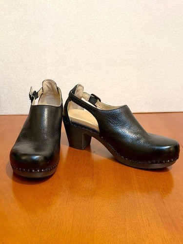Dansko sassy stacked heel - stacked,