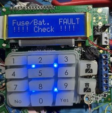 Gardtec / Risco 6 Wire Blue Keypad PCB Board (Rare)