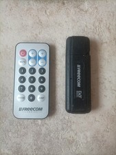 Freecom DVB-T USB Stick – Digital TV & Radio Receiver, Remote & CD, Windows XP