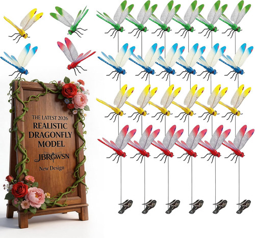 12pcs dragonfly clips for - clips,