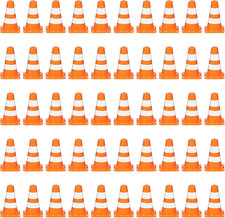 50PCS Mini Traffic Cones