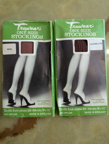 Vintage stockings truwear - stockings,