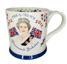 Cath Kidston Queen Elizabeth II Queen's Diamond Jubilee Commemorative Cup Mug