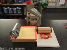 VOLKSWAGEN PASSAT 1.9TDI 3B SERVICE KIT OIL AIR FUEL POLLEN FILTER AVF AWX AVB