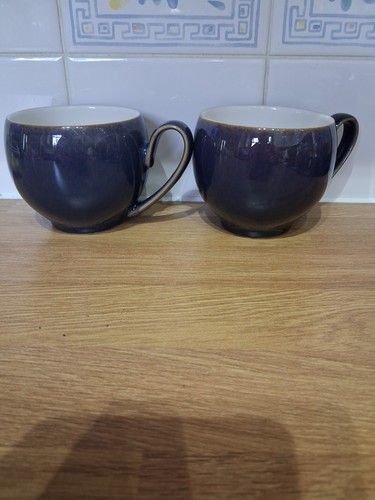 Denby amethyst small mugs - small,