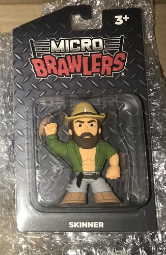 Micro brawler skinner wwe wwf - micro,