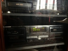 pioneer ct-w205r double cassette deck separates hi-fi working 1990’s 