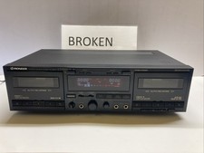 Pioneer Ct-w650r Twin Tape Deck Player Recorder Hifi Separate Dolby Hx Pro
