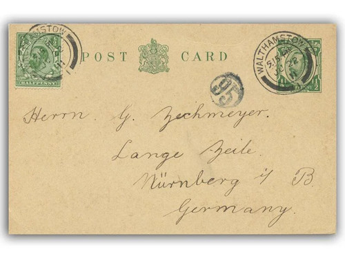 1911 coronation fdc - 1911, postcard