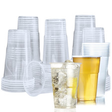 Plastic glasses half pint - glasses, 10oz